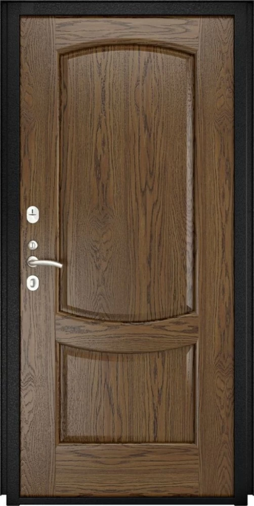 Входная дверь ДвериПРО L-3b Лаура-2 (16мм, светлый мореный дуб) DPRO196007 внутренняя сторона