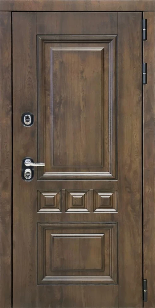 Входная дверь ДвериПРО Аура ФЛ 244 беленый дуб DPRO200438 внешняя сторона