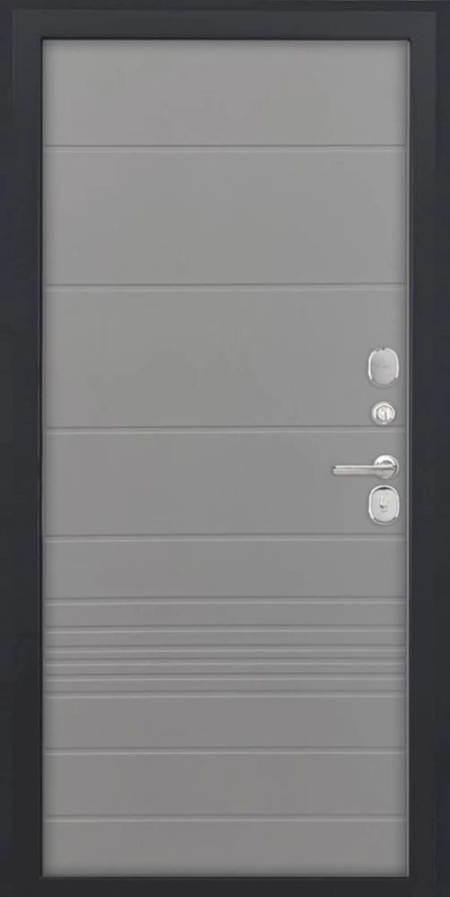 Входная дверь ДвериПРО Квадро ФЛ-700 (10мм, ясень грей) DPRO195478 внутренняя сторона