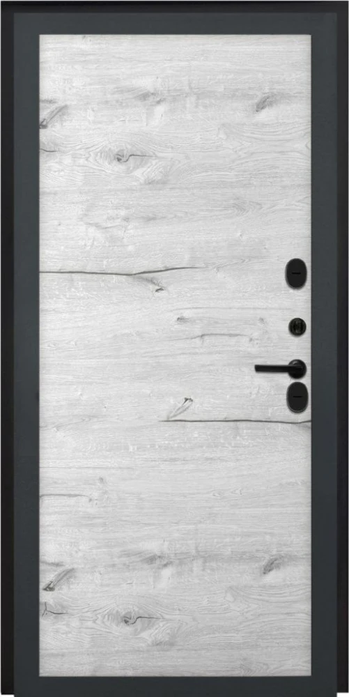 Входная дверь ДвериПРО L-43 Без фрезеровки Дуб арктик горизонт DPRO200469 внутренняя сторона