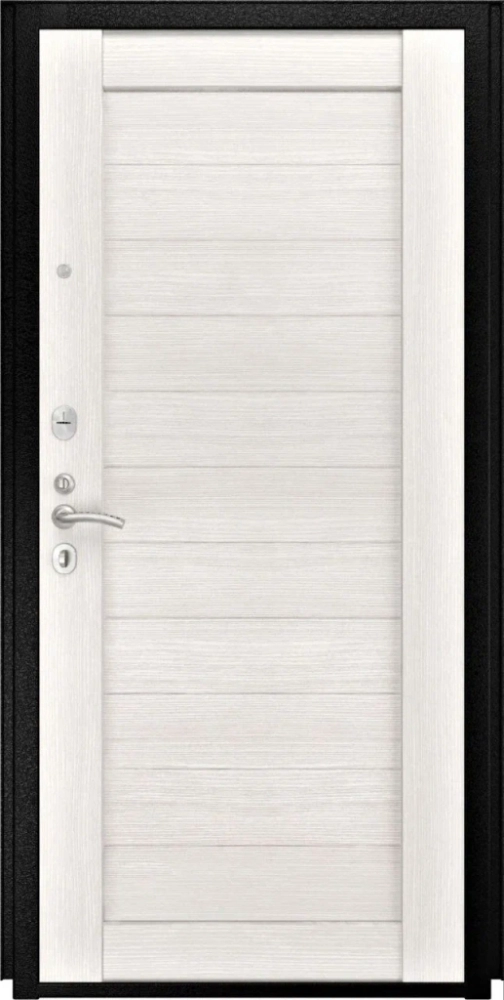 Входная дверь ДвериПРО L-3b СБ-3 листв. бел. (21 беленый дуб) DPRO195719 внутренняя сторона