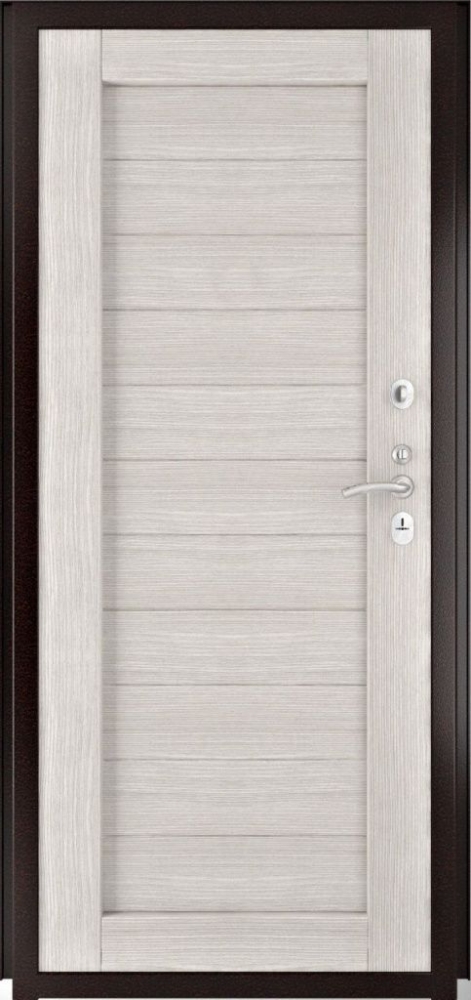 Входная дверь ДвериПРО Д-68 Экошпон СБ-3 (16мм, капучино) DPRO195952 внутренняя сторона